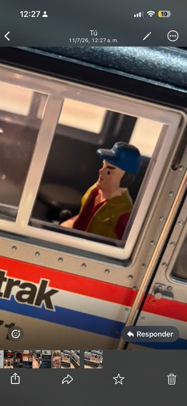 Conductor del tren de RAILS